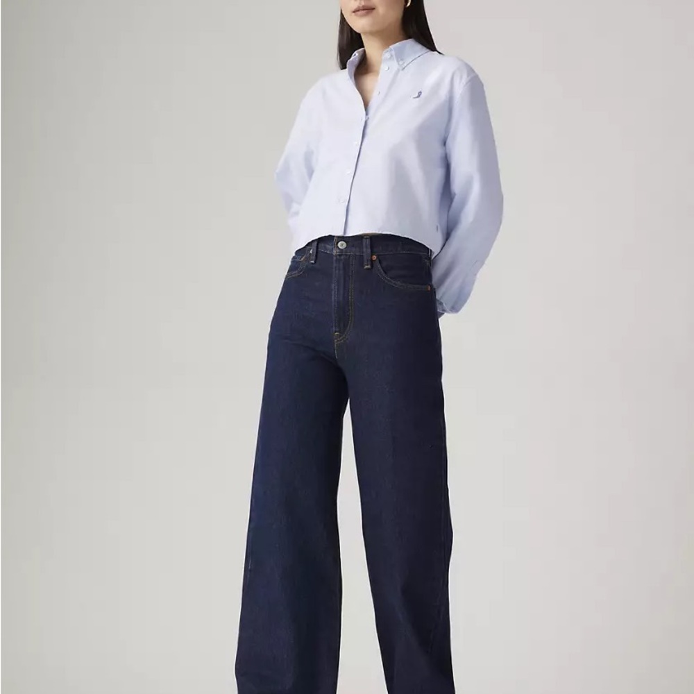 NWT Levi’s rib cage wide leg jeans